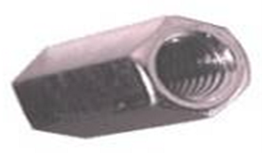 Cople Hexagonal Galvanizado Para Varilla Roscada